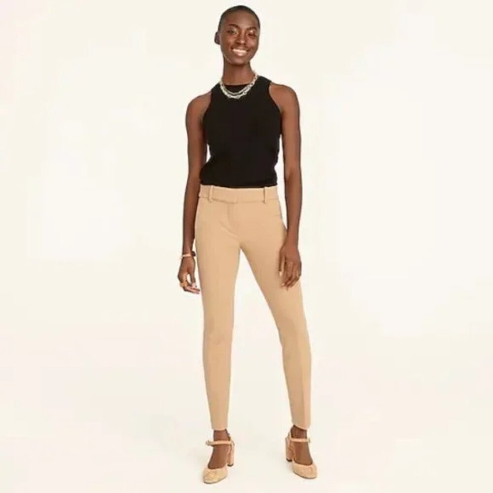 J. Crew Full-length Cameron Pant in Four-Season Stretch Blend Pants in Heather 0